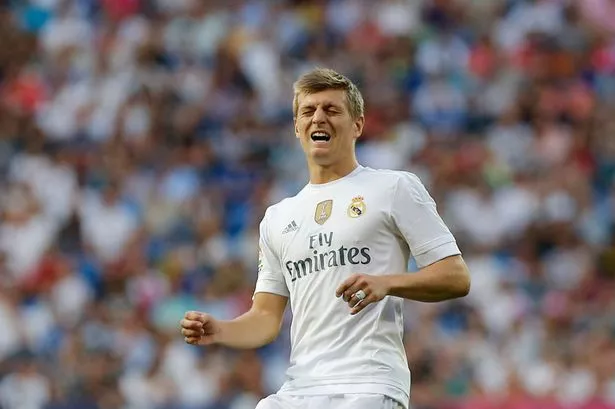 Pemain Real Madrid, Toni Kroos (AFP)