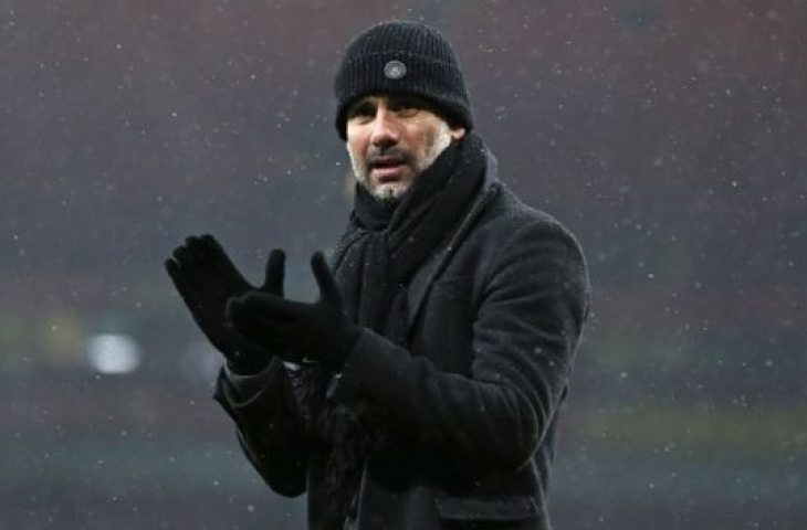 Manajer Manchester CIty, Pep Guardiola (AFP/Ian KINGTON)