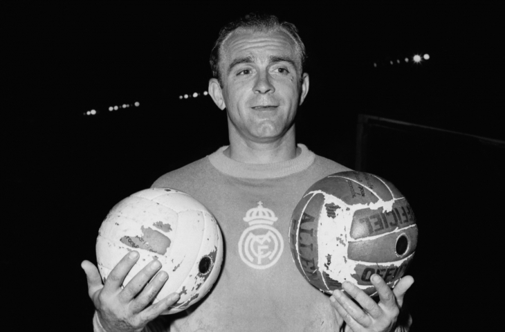 Pemain legendaris Real Madrid Alfredo Di Stefano [AFP]