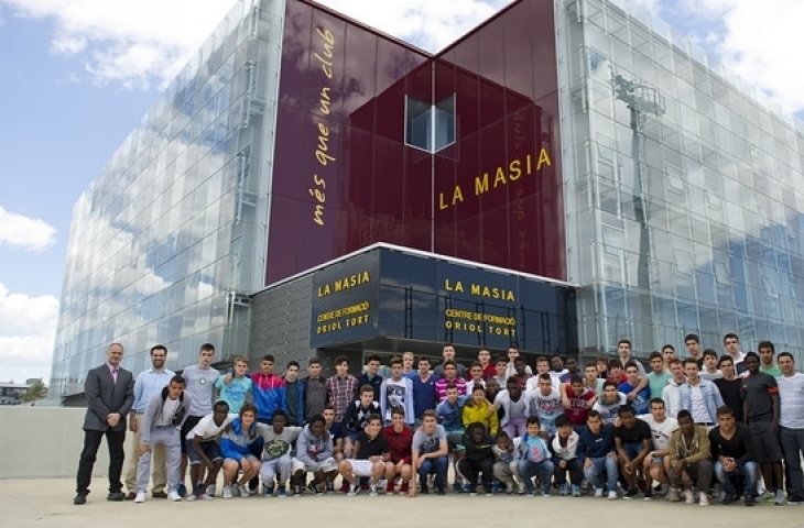 Akademi La Masia milik Barcelona (foto: laman resmi Barcelona)