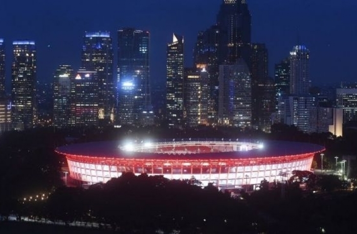 Stadion Utama Gelora Bung Karno (GBK) di Jakarta akan menggelar laga antara Timnas Indonesia vs Islandia pada Minggu (14/1). [Antara/Akbar Nugroho Gumay]