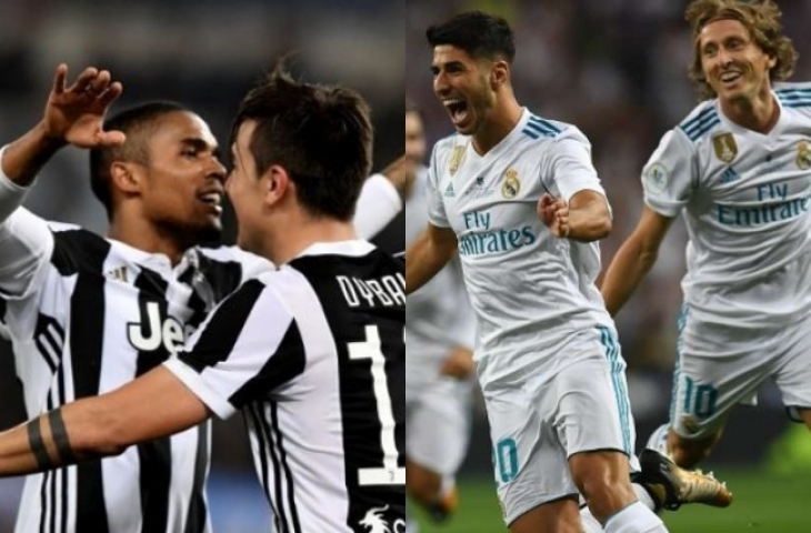 Kolase Juventus versus Real Madrid