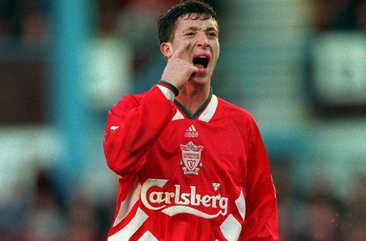 Robbie Fowler saat berseragam Liverpool FC