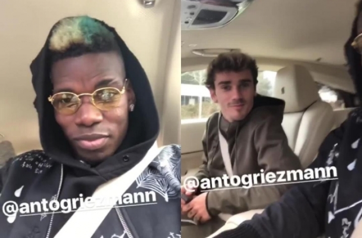 griezmann dan pogba/instagram