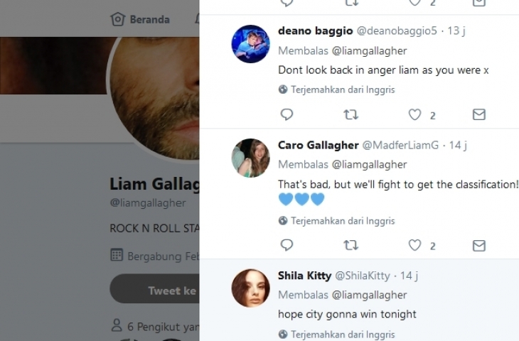 Liam Gallagher/Twitter