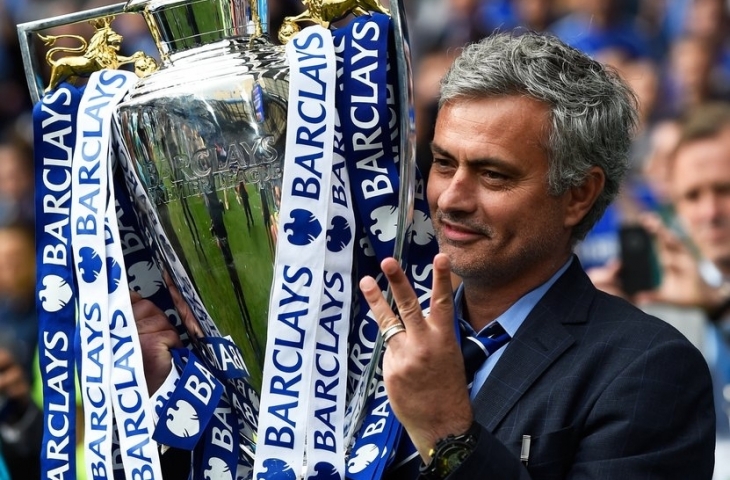 Jose Maourinho saat menjadi pelatih Chelsea. (sumber: twitter/@squwka).