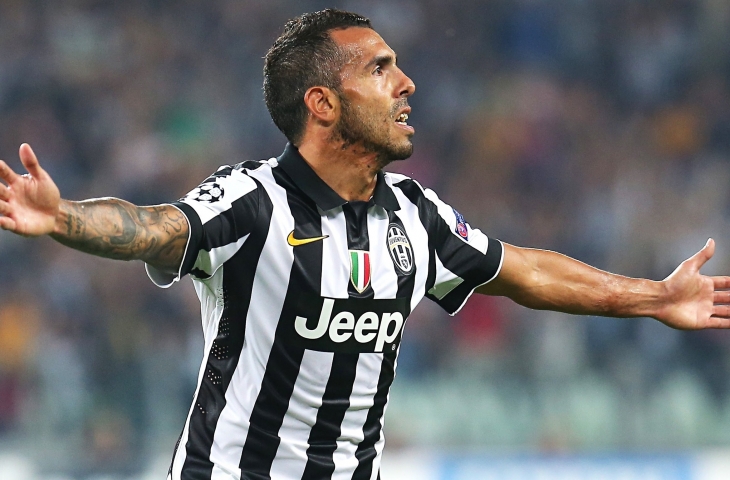 Carlos Teves saat masih berseragam Juventus. (sumber: youtube.com).