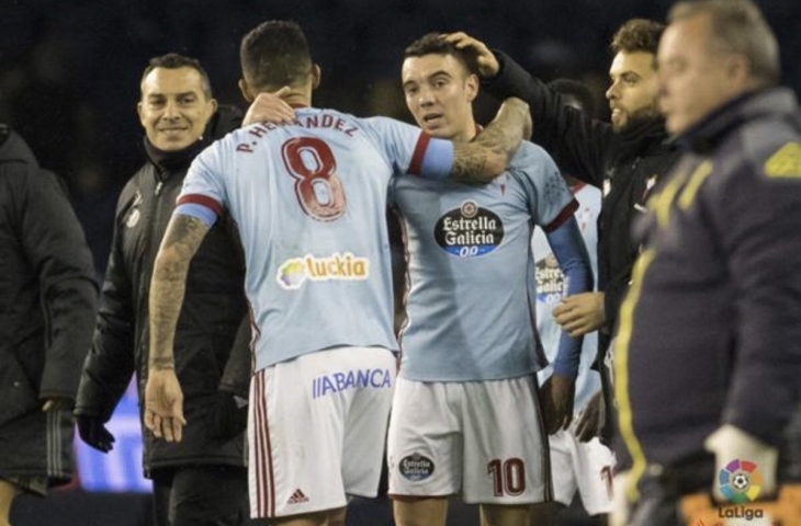 Penyerang Celta Vigo, Iago Aspas. (Sumber: Twitter/@aspas10).