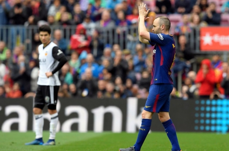 Andreas Iniesta, Barcelona. (sumber: twitter.com).