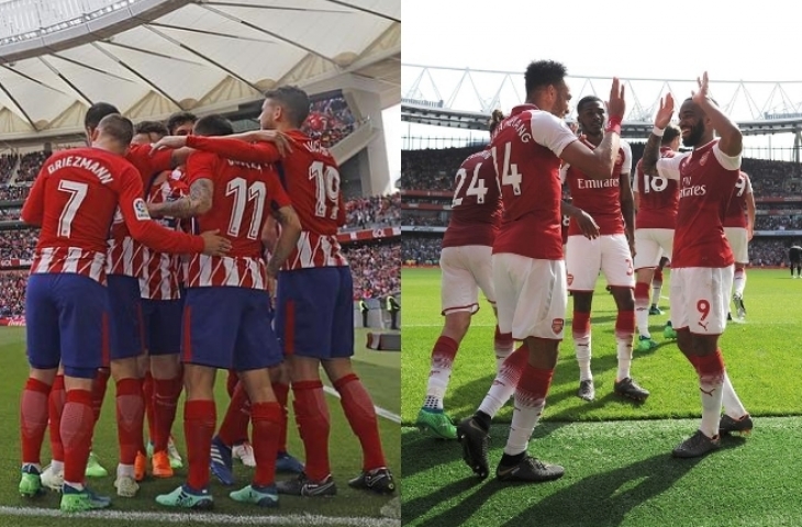 arsenal dan atletico madrid/instagram