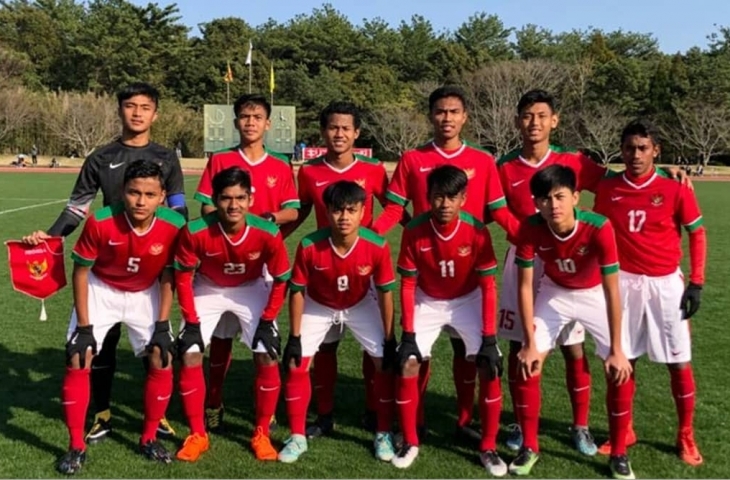 Timnas U-16 Indonesia. (sumber: Instagram/@coachfakhri).