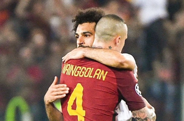 Salah dan Naiggolan/Instagram