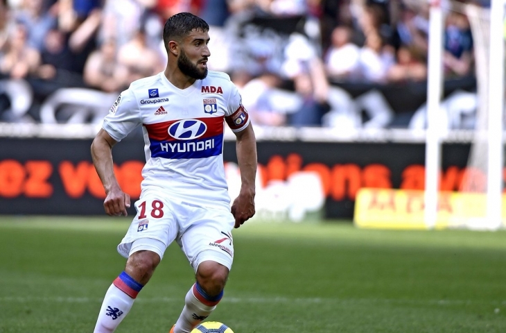 Nabil Fekir (Sumber: Twitter/@nabilfekir).