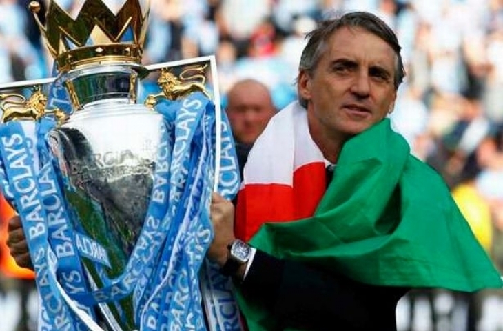 Roberto Mancini. (Sumber: Dok. Manchester Evening News).