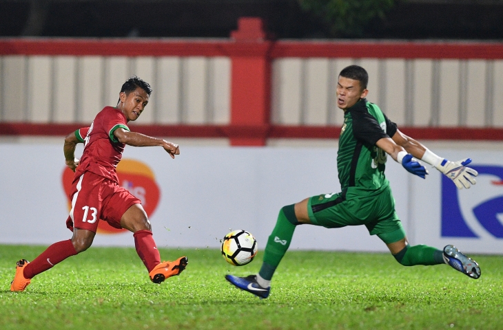 Timnas Indonesia vs Timnas Thailand /Antara