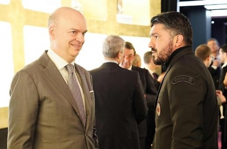 Marco Fassone dan Gennaro Gattuso (sumber: sky sport)