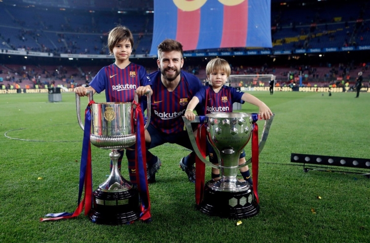 Gerard Pique (Sumber: Twitter)