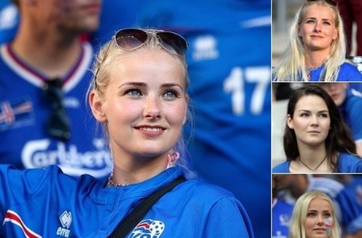 Fan cantik Islandia. (Sumber: Twitter/@_Worldcupgirl).