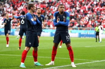 Kylian Mbappe Bawa Prancis Ungguli Peru di Babak Pertama