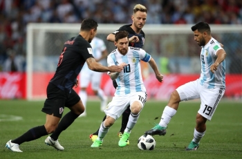 Kroasia Tahan Imbang Argentina di Babak Pertama