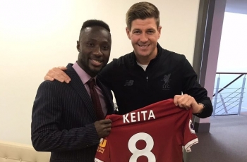 Liverpool Wariskan Nomor 8 Steven Gerard kepada Naby Keita