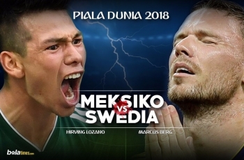 Prediksi Meksiko vs Swedia di Grup F Piala Dunia 2018