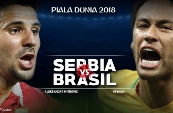 Prediksi Serbia Vs Brasil di Grup E Piala Dunia 2018