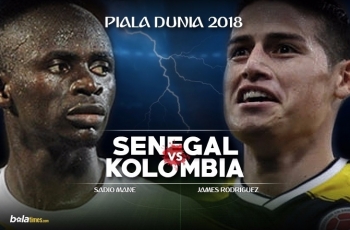 Prediksi Senegal Vs Kolombia di Grup H Piala Dunia 2018