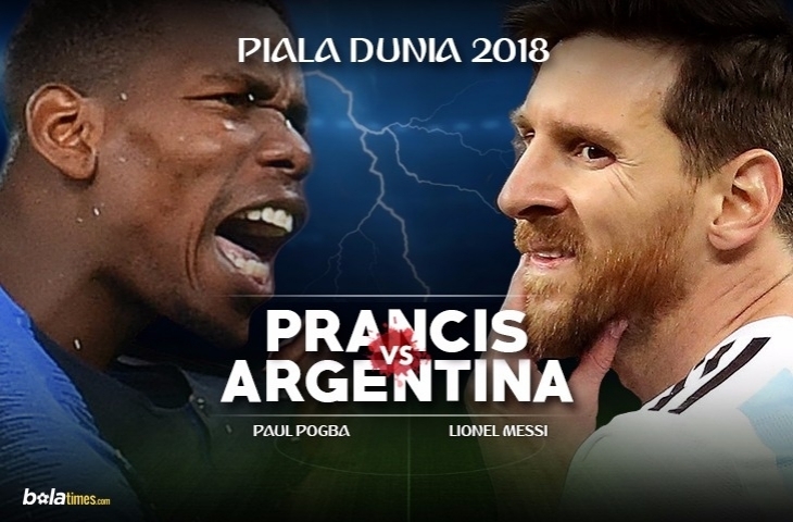 Prancis akan menghadapi Argentina di laga perdana fase 16 besar yang akan dihelat malam ini pukul 21.00 di Kazan Arena [mxkd.sbs]