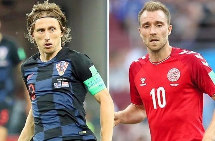 Luka Modric dan Cristian Eriksen (Sumber: FIFA)