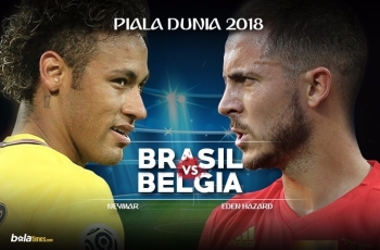 Prediksi Brasil vs Belgia, Sejarah Ungkap Keunggulan Tim Samba