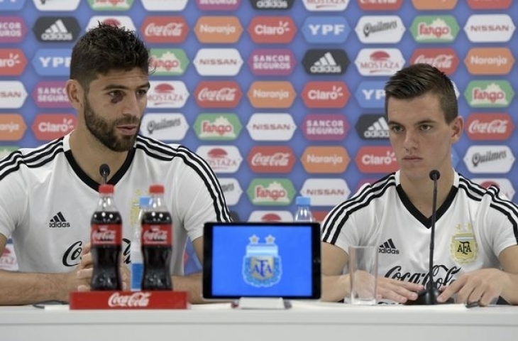 Federico Fazio dan Giovani Lo Celso/Mirror