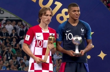 Modric Pemain Terbaik, Mbappe Pemain Muda Terbaik Piala Dunia 2018