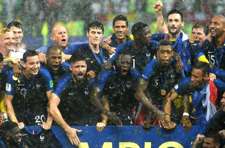 Prancis juara Piala Dunia 2018. (Sumber: Twitter/@FIFAWorldcup).