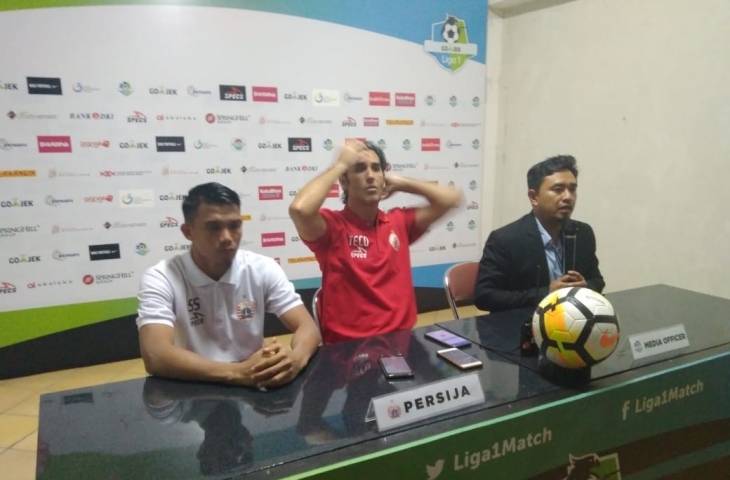 Stefano Cugurra usai pertandingan melawan Bali United