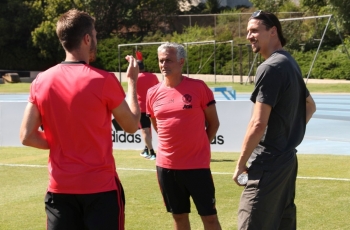 Ibrahimovic Ejek Manchester United Saat Bertemu di Amerika