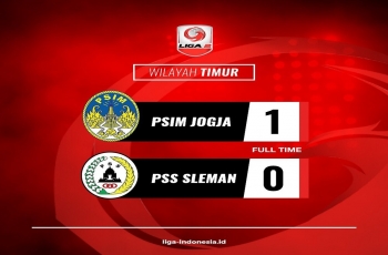 PSIM Yogyakarta Tundukkan PSS Sleman di Derby DIY