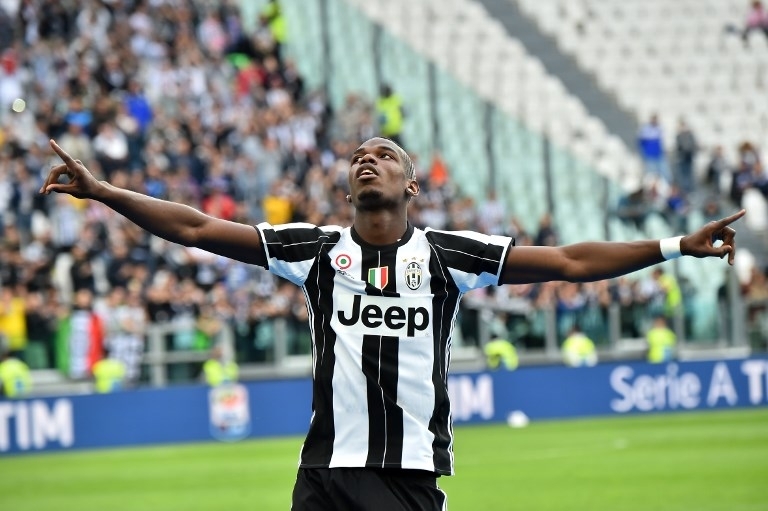 Paul Pogba ketika berseragam Juventus (Giuseppe Cacace/AFP)