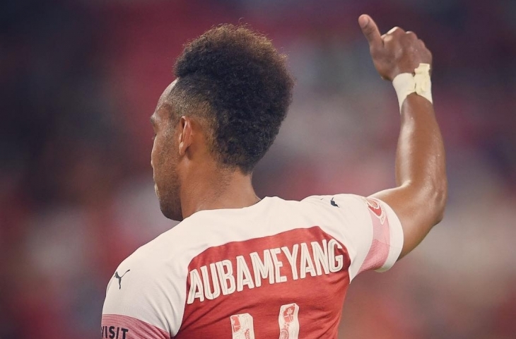 Pierre-Emerick Aubameyang (aubameyang97/Galih)