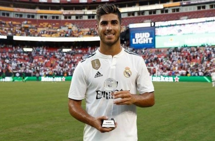 Pemain Real Madrid, Marco Asensio (Twitter/@RealMadrid)