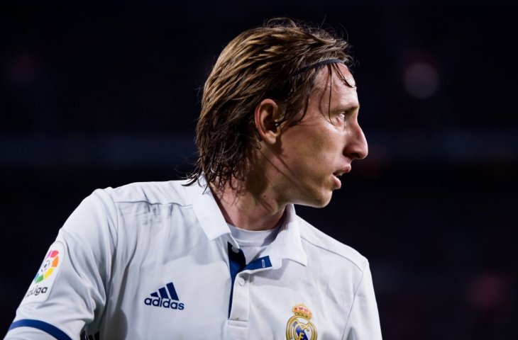 Pemain Real Madrid, Luka Modric (AFP)