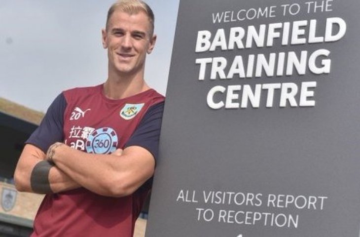 Joe Hart gabung Burnley FC (twitter/@burnleyfc)