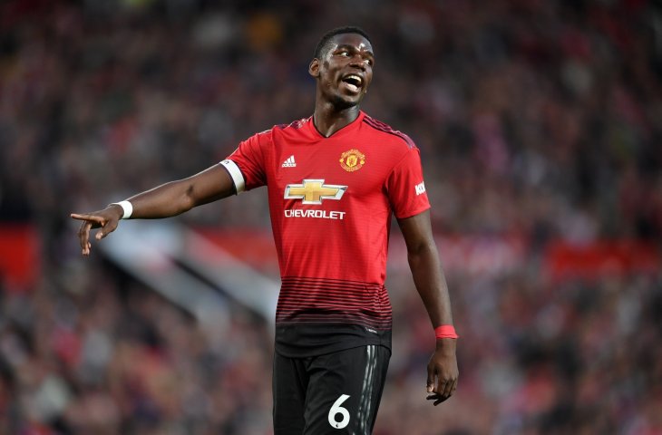 Paul Pogba jadi kapten Manchester United (@SquawkaNews/Twitter)