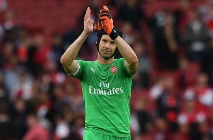 Peter Cech (@Arsenal/Twitter)