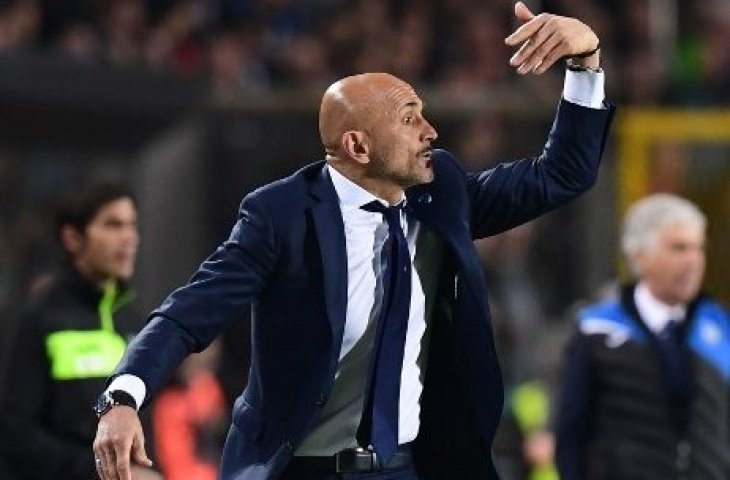 Luciano Spalletti, pelatih Inter Milan. (Miguel Medina/AFP).