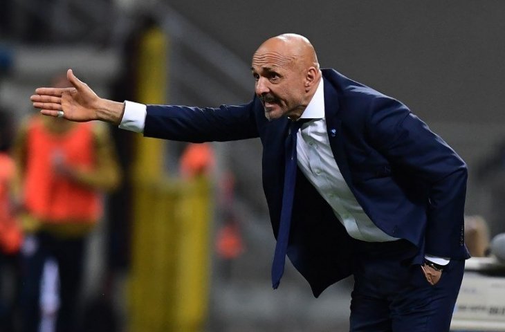 Luciano Spalletti, pelatih Inter Milan. (Miguel Medina/AFP)