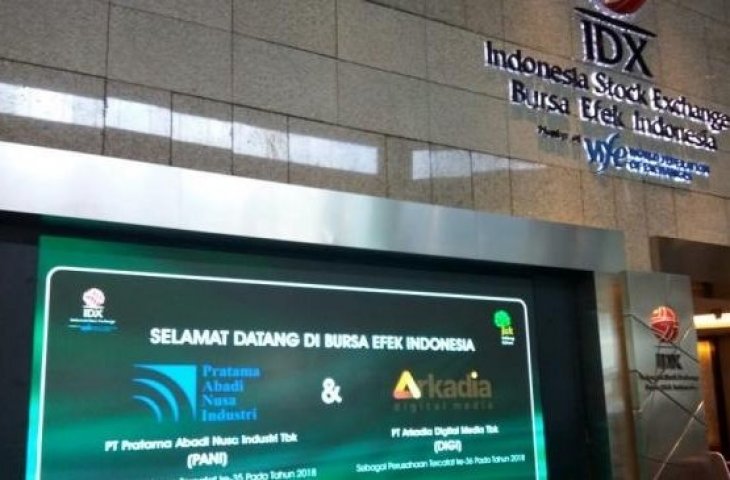 PT Arkadia Digital Media Tbk pada hari ini, Selasa (18/9/2018) siap mencatatkan sahamnya di Bursa Efek Indonesia (BEI) dengan kode saham DIGI. (Suara.com/Iwan Supriyatna)