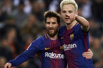 Cetak Hat-trick, Ivan Rakitic Ketagihan Messi Bikin Gol Terus