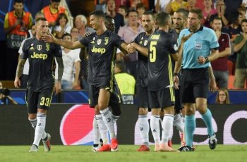 Hasil Liga Champions: Tangis Ronaldo Warnai Kemenangan Juventus