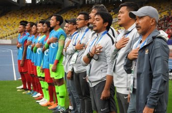 Dari Malaysia, Timnas U-16 Panjatkan Doa untuk Gempa Palu